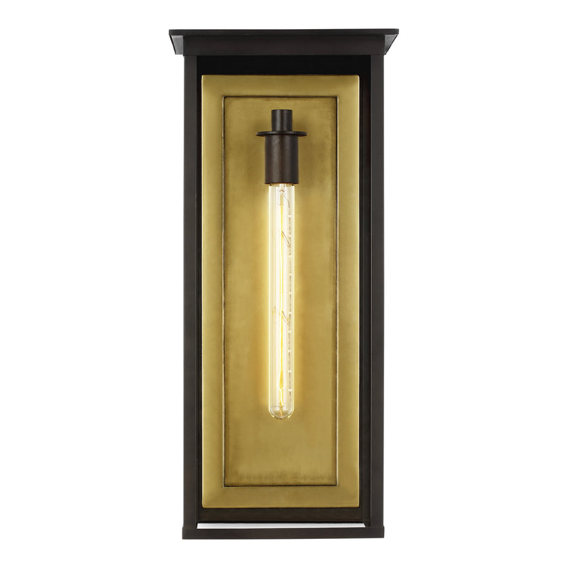 Visual Comfort Studio CO1131HTCP One Light Outdoor Wall Lantern, Heritage Copper
