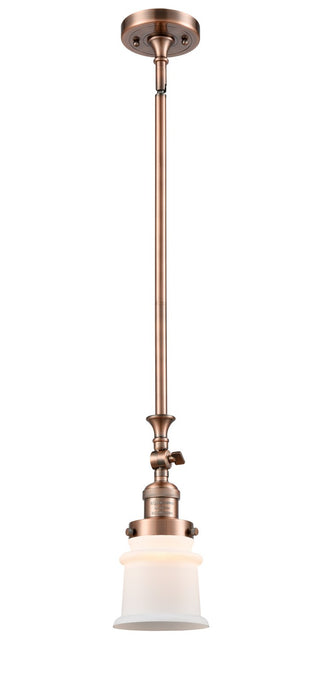 Innovations 206-AC-G181S-LED LED Mini Pendant, Antique Copper