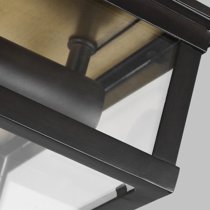 Visual Comfort Studio CO1172HTCP Two Light Outdoor Flush Mount, Heritage Copper