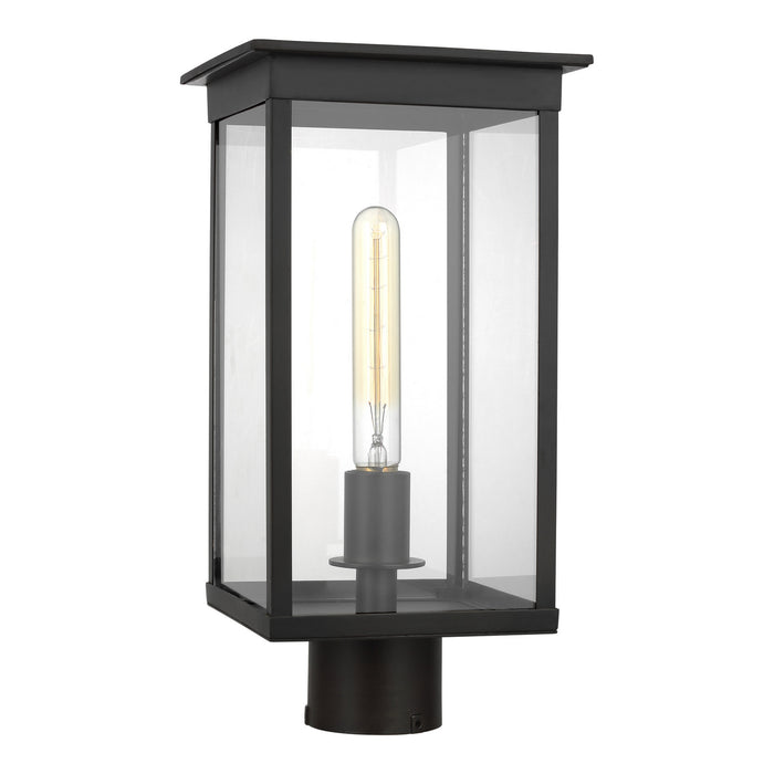 Visual Comfort Studio CO1191HTCP One Light Outdoor Post Lantern, Heritage Copper