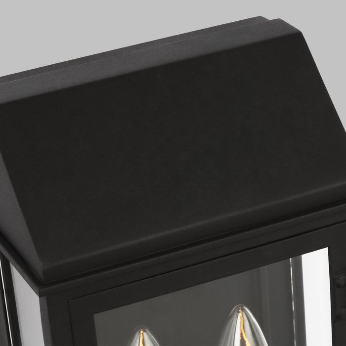 Visual Comfort Studio CO1252TXB Two Light Outdoor Wall Lantern, Textured Black