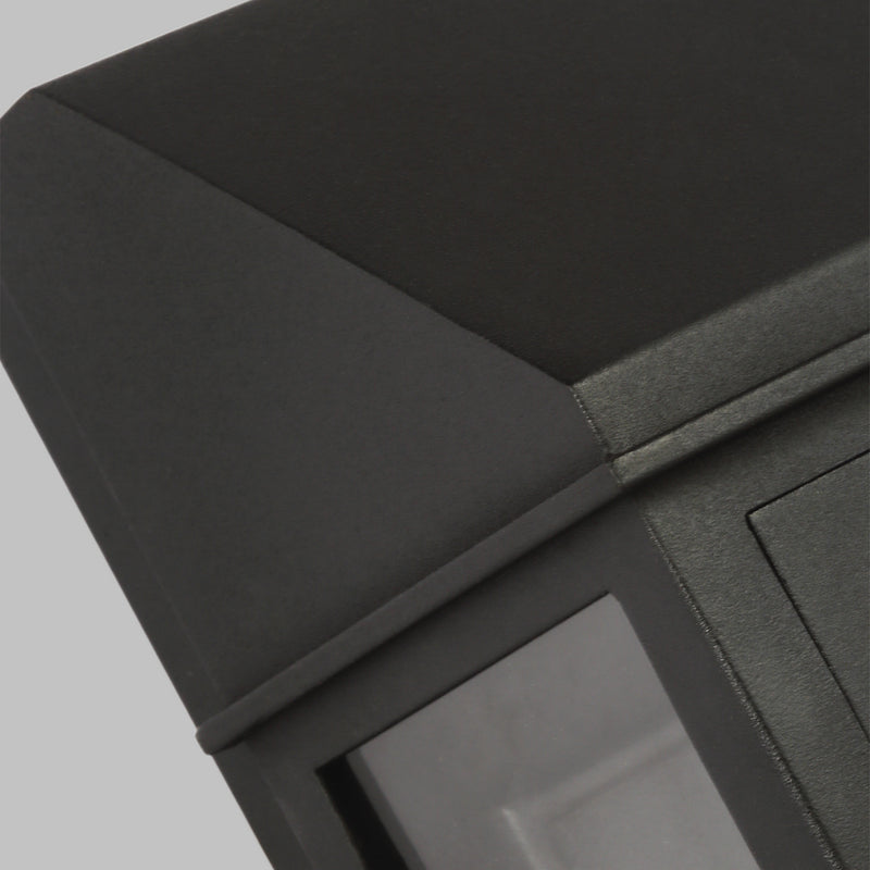 Visual Comfort Studio CO1262TXB Two Light Outdoor Wall Lantern, Textured Black