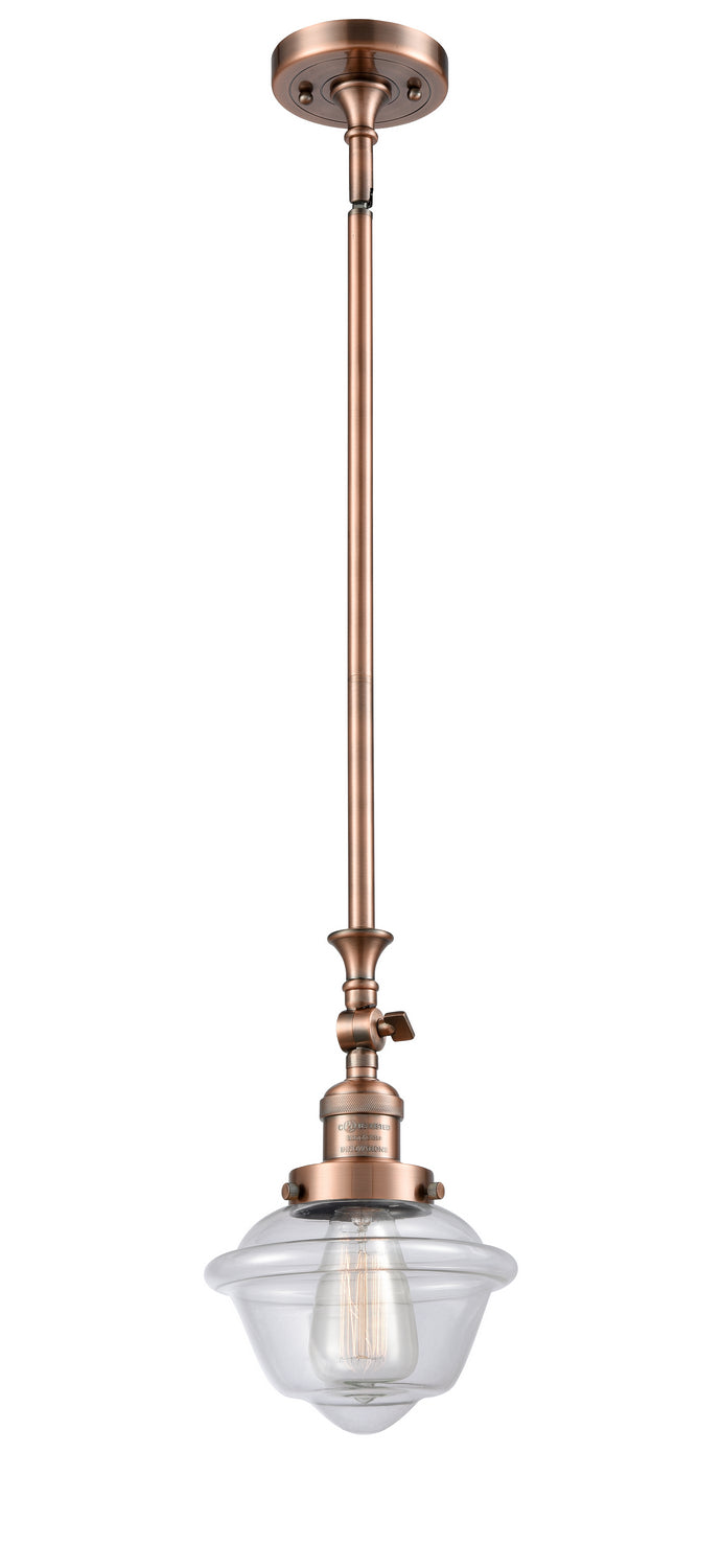 Innovations 206-AC-G532-LED LED Mini Pendant, Antique Copper