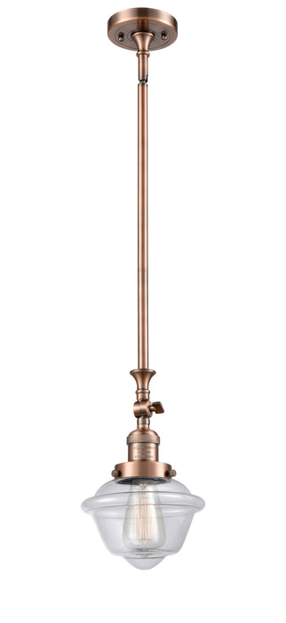 Innovations 206-AC-G532-LED LED Mini Pendant, Antique Copper