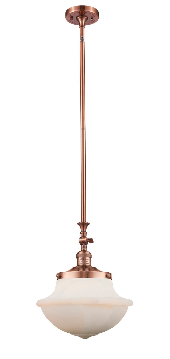 Innovations 206-AC-G541-LED LED Mini Pendant, Antique Copper