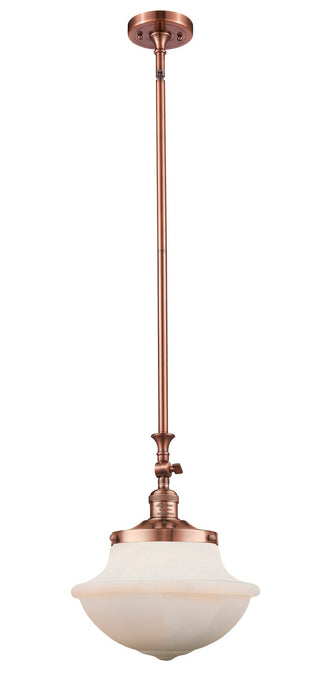 Innovations 206-AC-G541-LED LED Mini Pendant, Antique Copper