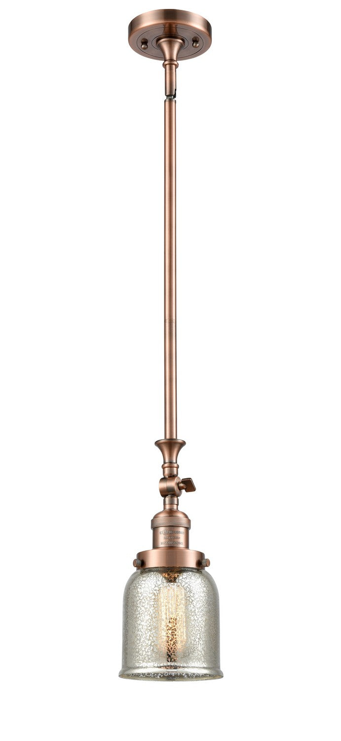 Innovations 206-AC-G58-LED LED Mini Pendant, Antique Copper