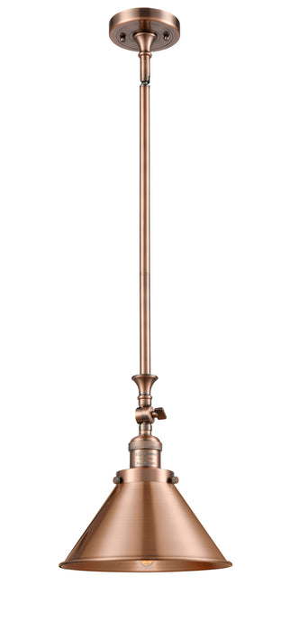Innovations 206-AC-M10-AC One Light Mini Pendant, Antique Copper