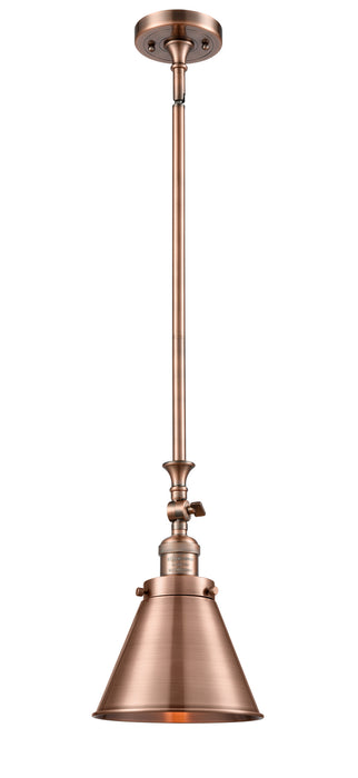Innovations 206-AC-M13-AC One Light Mini Pendant, Antique Copper