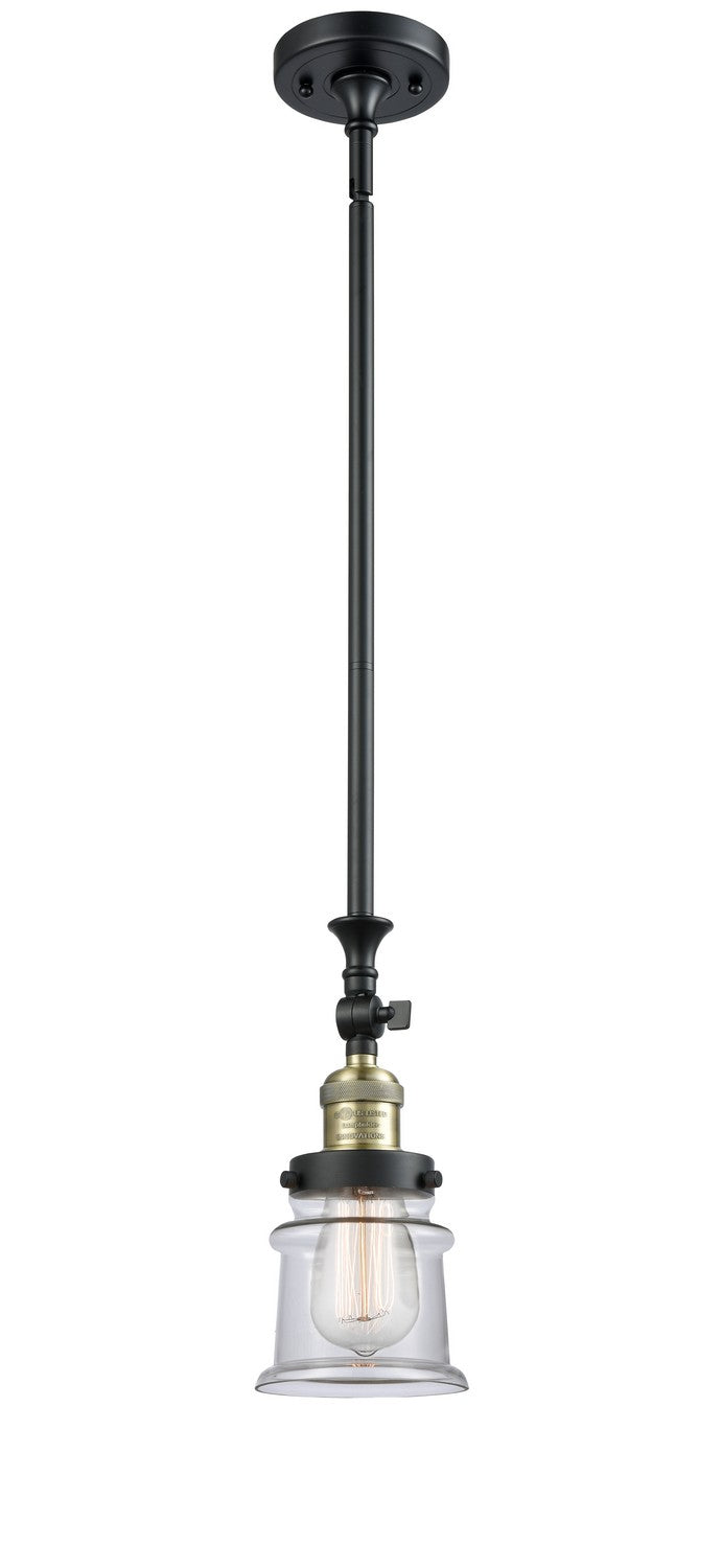 Innovations 206-BAB-G182S-LED LED Mini Pendant, Black Antique Brass