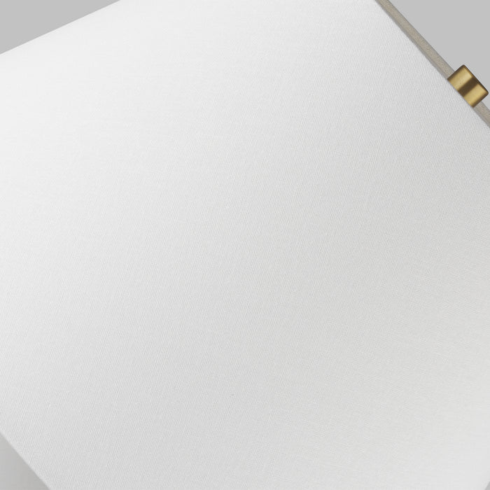 Visual Comfort Studio CT1061ARCBBS1 One Light Table Lamp, Arctic White