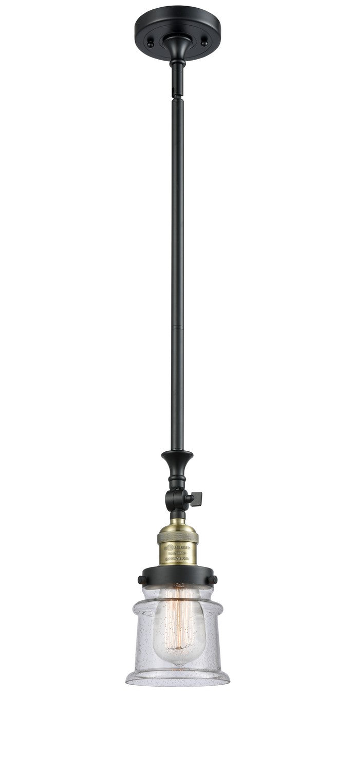Innovations 206-BAB-G184S-LED LED Mini Pendant, Black Antique Brass