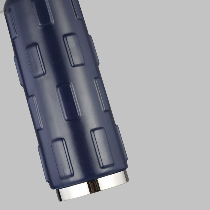 Visual Comfort Studio CT1081IND1 One Light Table Lamp, Indigo