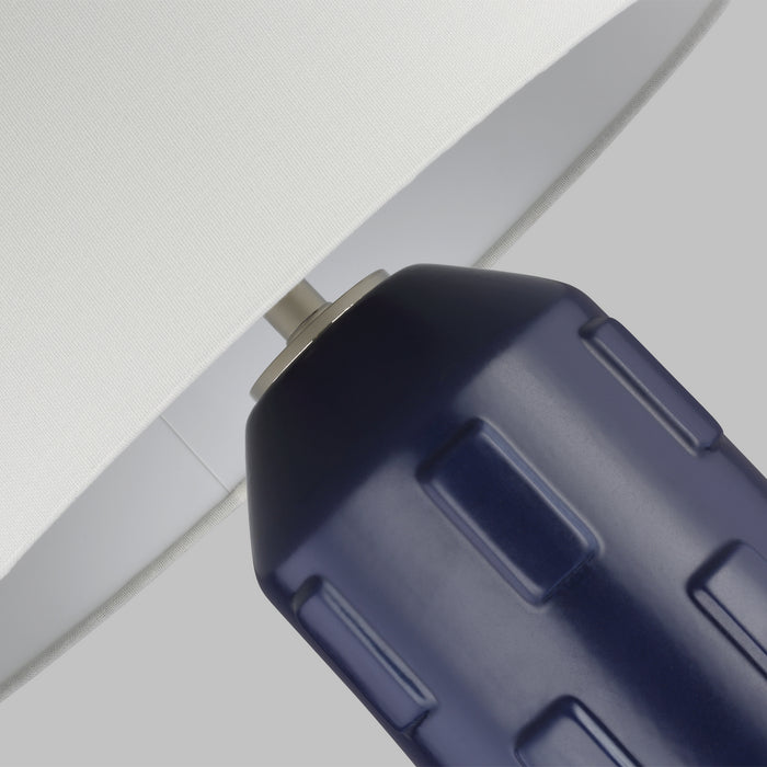 Visual Comfort Studio CT1081IND1 One Light Table Lamp, Indigo