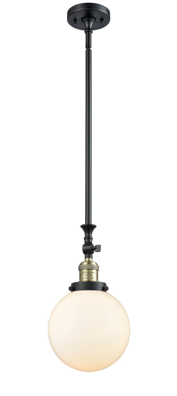Innovations 206-BAB-G201-8-LED LED Mini Pendant, Black Antique Brass