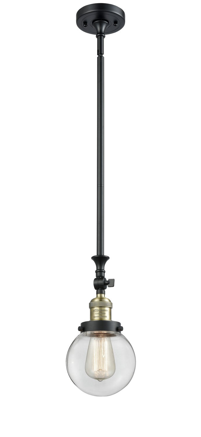 Innovations 206-BAB-G202-6-LED LED Mini Pendant, Black Antique Brass