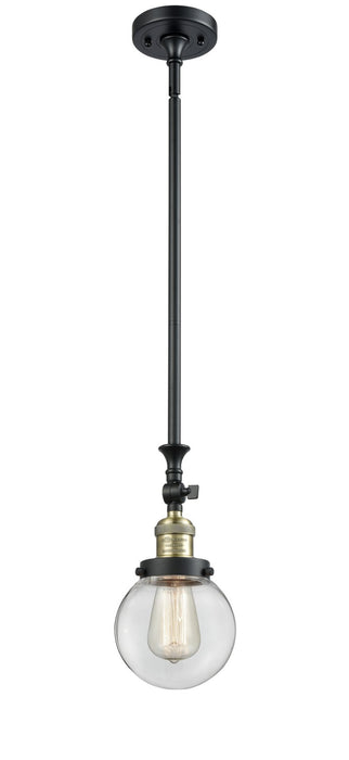 Innovations 206-BAB-G202-6-LED LED Mini Pendant, Black Antique Brass