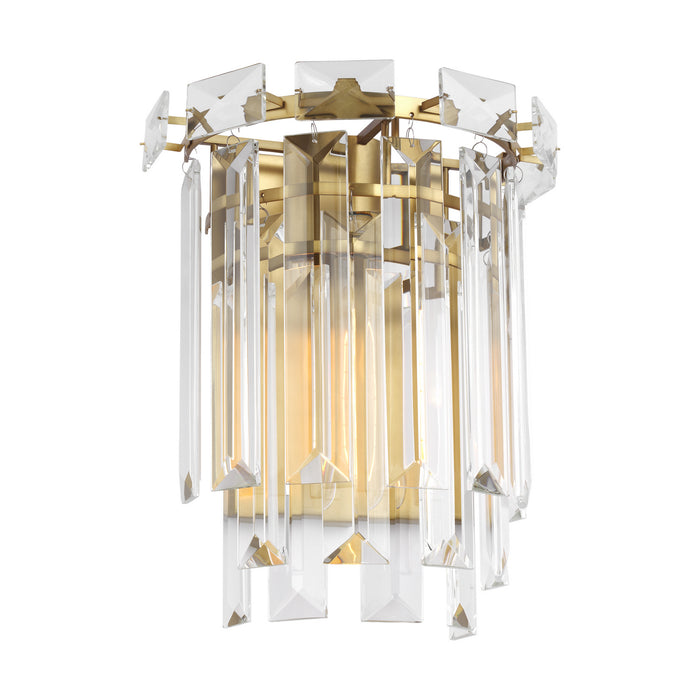 Visual Comfort Studio CW1061BBS One Light Wall Sconce, Burnished Brass
