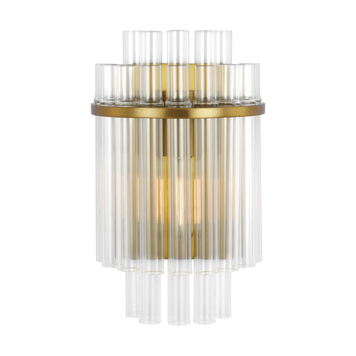 Visual Comfort Studio CW1071BBS One Light Wall Sconce, Burnished Brass