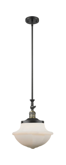Innovations 206-BAB-G541 One Light Mini Pendant, Black Antique Brass