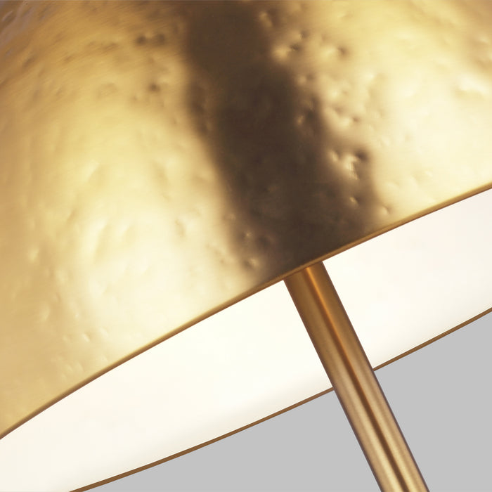 Visual Comfort Studio ET1292BBS1 Two Light Table Lamp, Burnished Brass