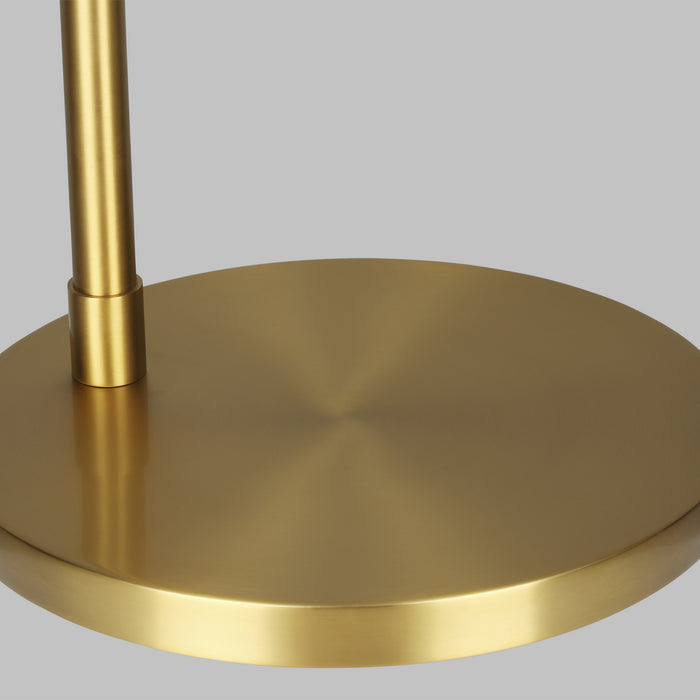 Visual Comfort Studio ET1341BBS1 One Light Floor Lamp, Burnished Brass