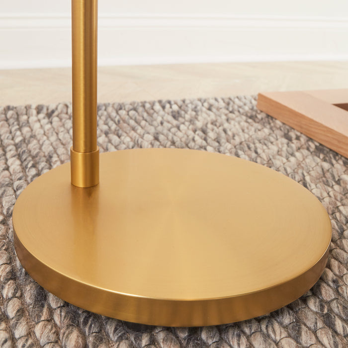Visual Comfort Studio ET1341BBS1 One Light Floor Lamp, Burnished Brass