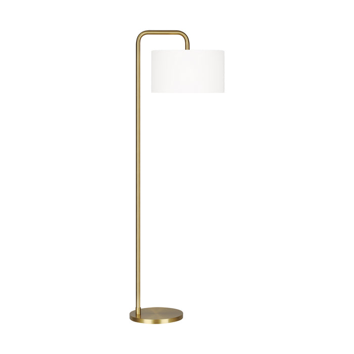 Visual Comfort Studio ET1341BBS1 One Light Floor Lamp, Burnished Brass