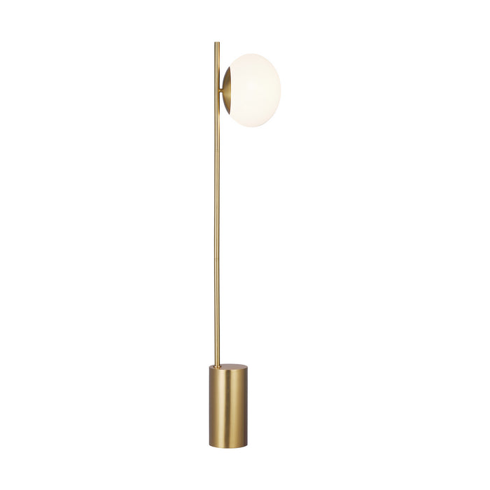 Visual Comfort Studio ET1361BBS1 One Light Floor Lamp, Burnished Brass