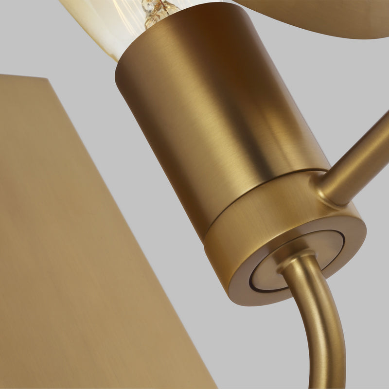 Visual Comfort Studio EW1151BBS One Light Wall Sconce, Burnished Brass
