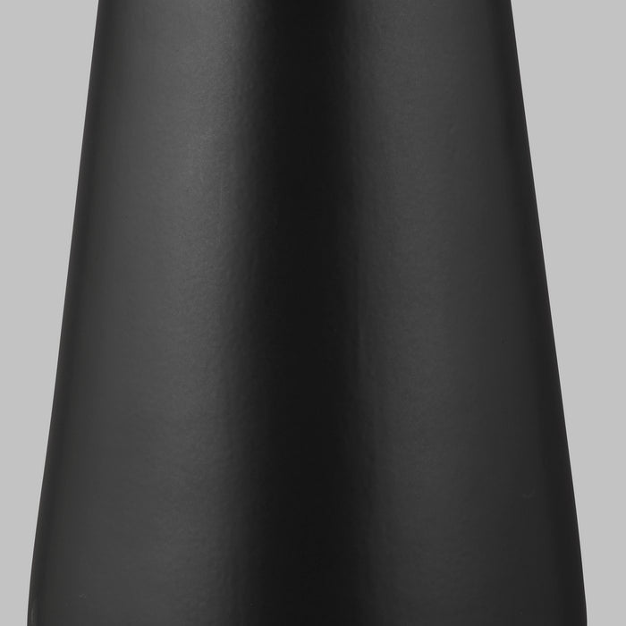 Visual Comfort Studio KT1201COL1 One Light Table Lamp, Coal