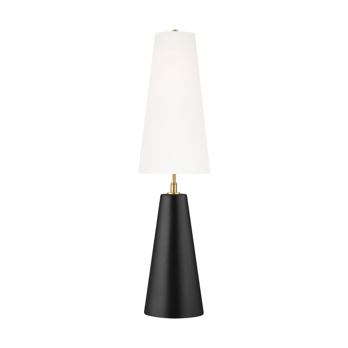 Visual Comfort Studio KT1201COL1 One Light Table Lamp, Coal