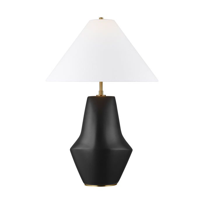 Visual Comfort Studio KT1221COL1 One Light Table Lamp, Coal
