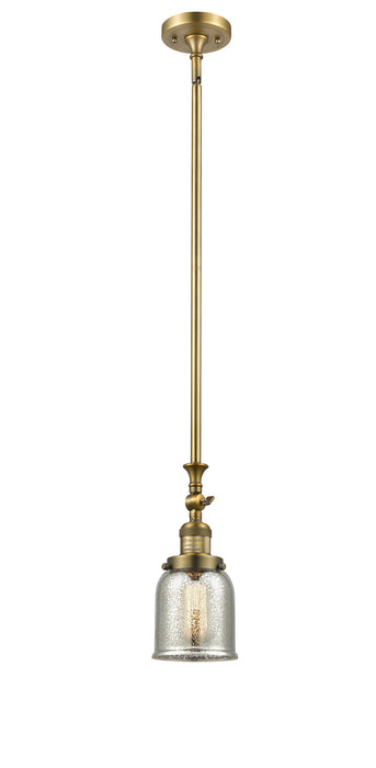 Innovations 206-BB-G58 One Light Mini Pendant, Brushed Brass