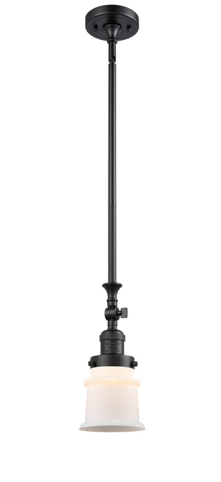 Innovations 206-BK-G181S One Light Mini Pendant, Matte Black