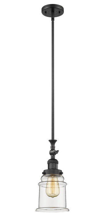 Innovations 206-BK-G182-LED LED Mini Pendant, Matte Black