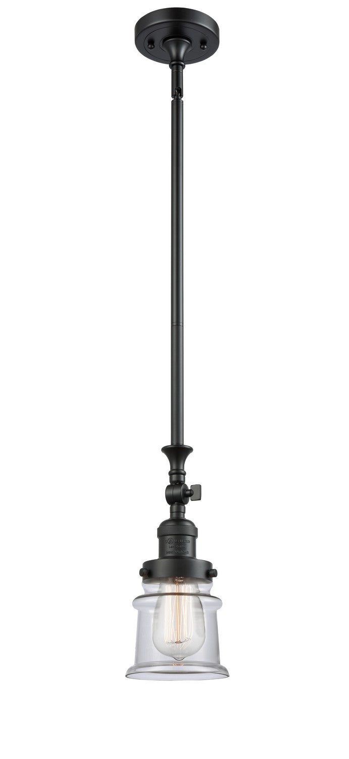 Innovations 206-BK-G182S-LED LED Mini Pendant, Matte Black
