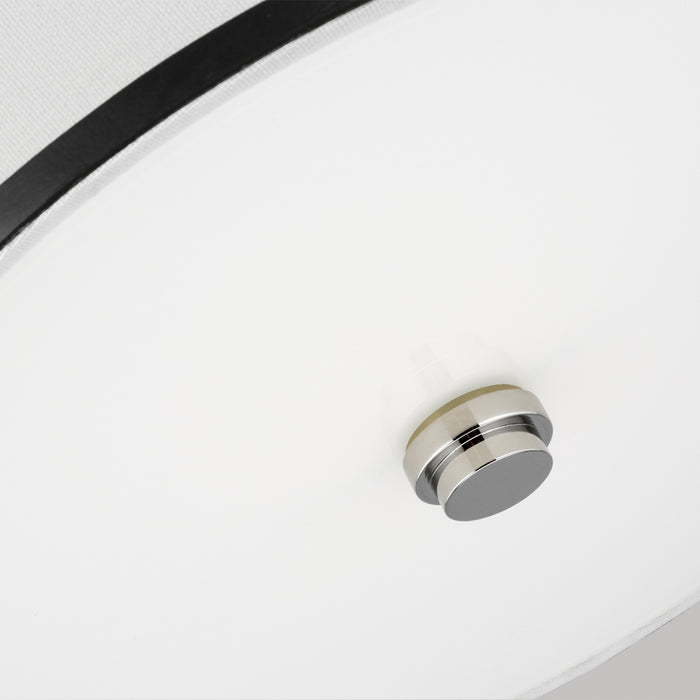 Visual Comfort Studio LP1031PN One Light Pendant, Polished Nickel