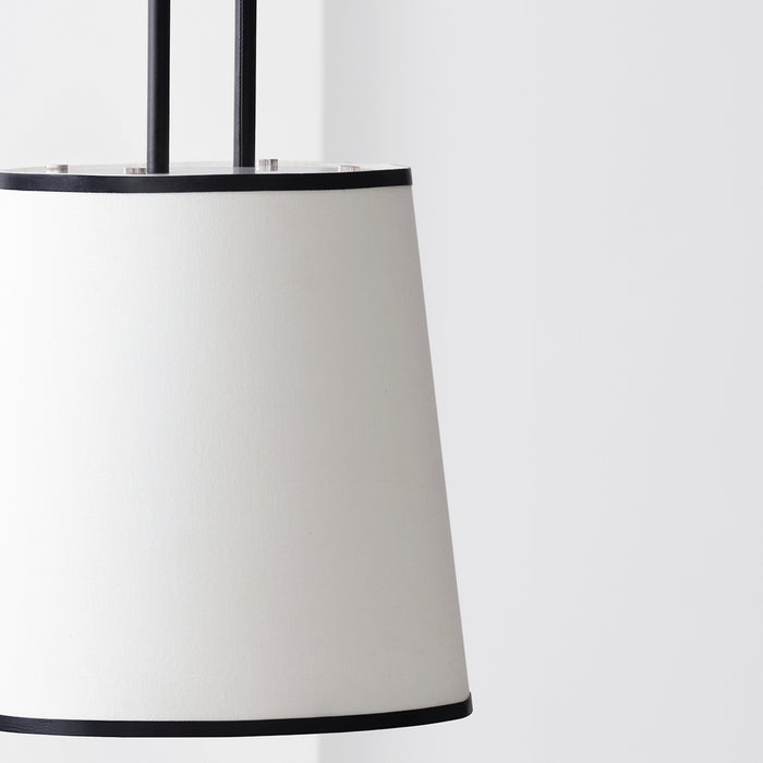 Visual Comfort Studio LP1031PN One Light Pendant, Polished Nickel