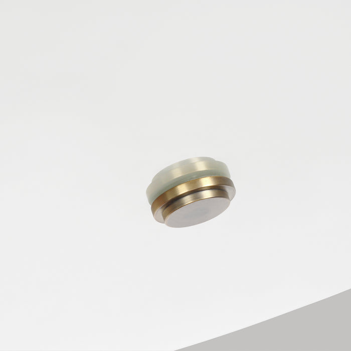 Visual Comfort Studio LP1031TWB One Light Pendant, Time Worn Brass