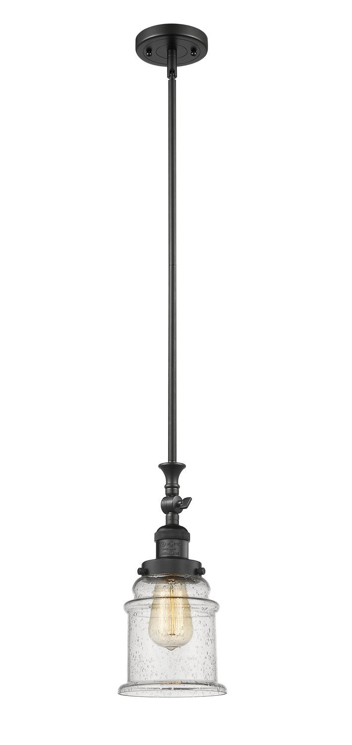 Innovations 206-BK-G184-LED LED Mini Pendant, Matte Black