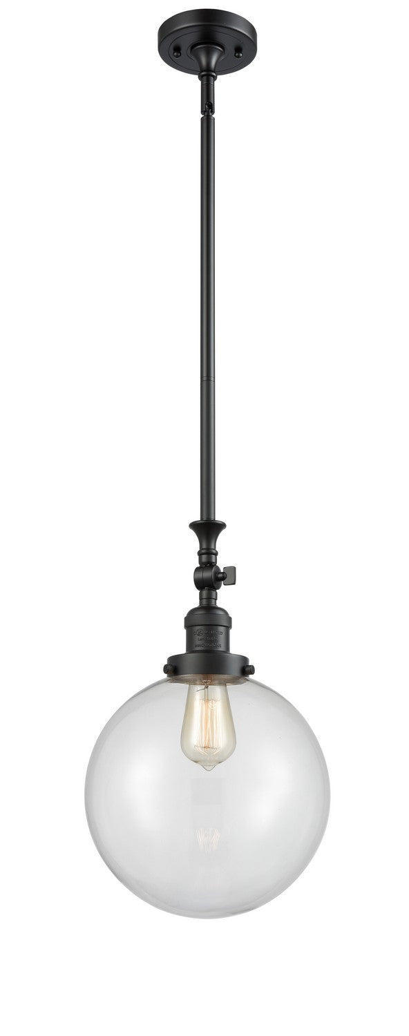 Innovations 206-BK-G202-10-LED LED Mini Pendant, Matte Black