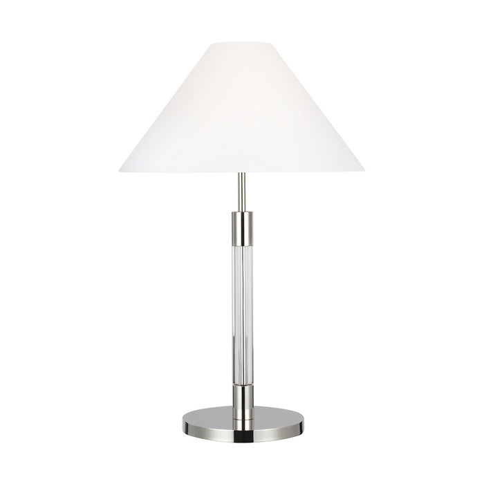 Visual Comfort Studio LT1041PN1 One Light Buffet Lamp, Polished Nickel