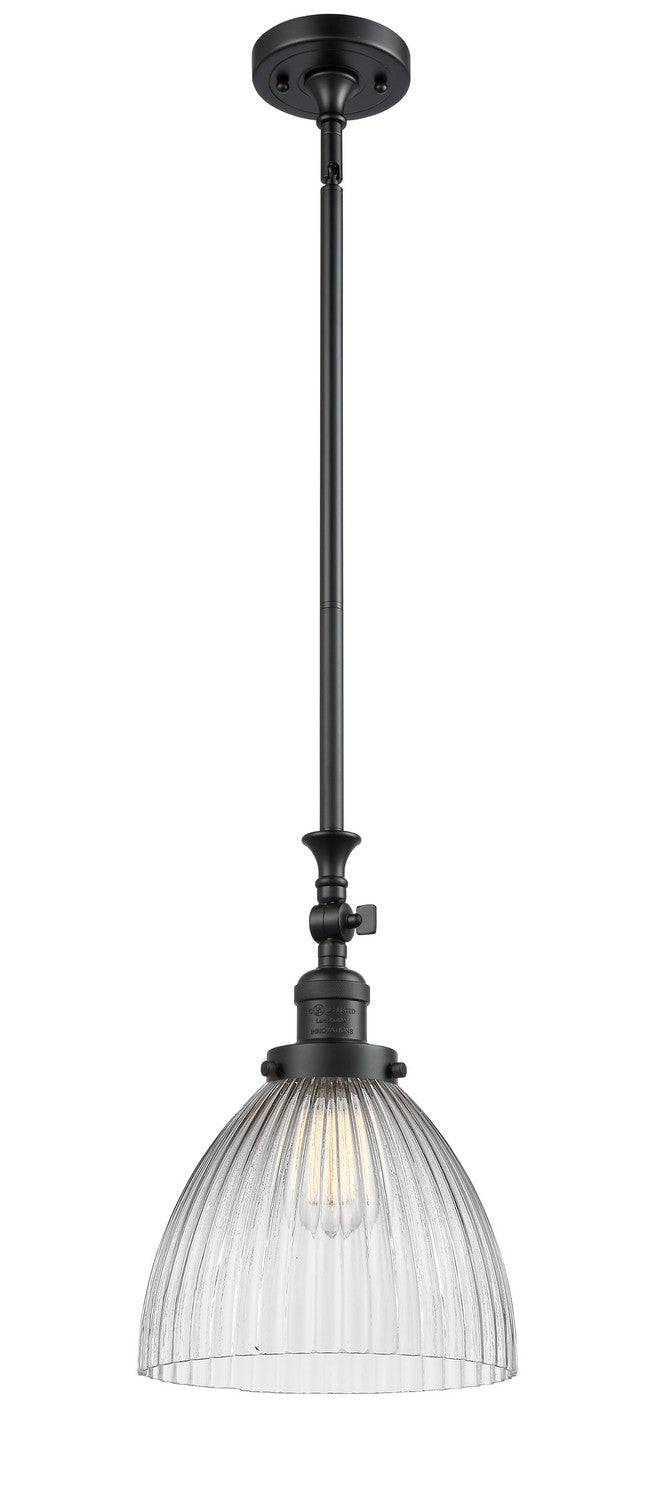 Innovations 206-BK-G222-LED LED Mini Pendant, Matte Black