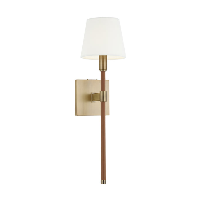 Visual Comfort Studio LW1011TWB One Light Wall Sconce, Time Worn Brass
