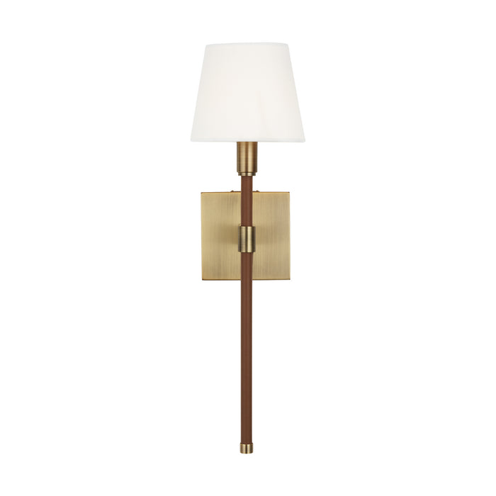 Visual Comfort Studio LW1011TWB One Light Wall Sconce, Time Worn Brass