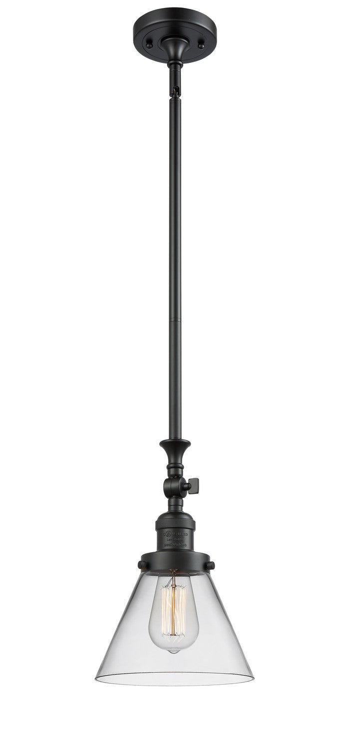 Innovations 206-BK-G42-LED LED Mini Pendant, Matte Black