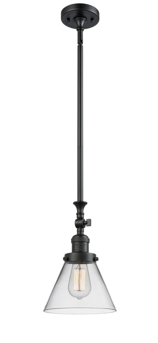 Innovations 206-BK-G42-LED LED Mini Pendant, Matte Black