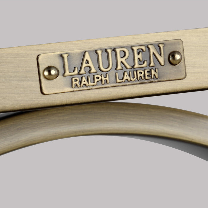 Visual Comfort Studio LW1022TWB Two Light Wall Sconce, Time Worn Brass