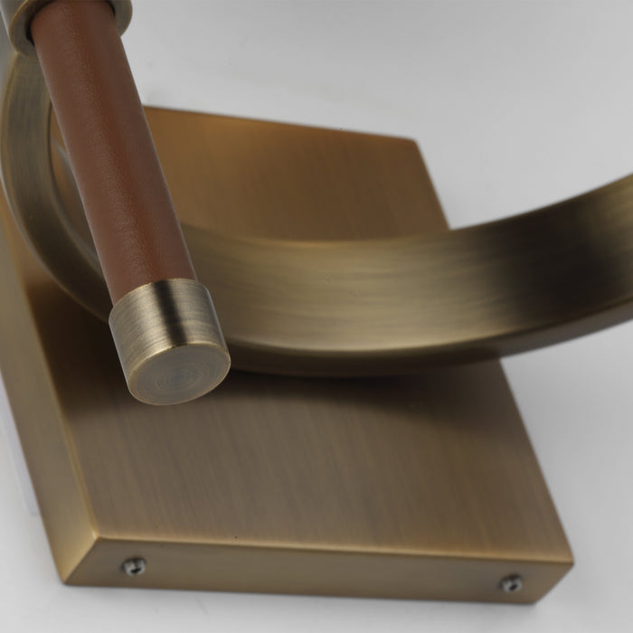 Visual Comfort Studio LW1022TWB Two Light Wall Sconce, Time Worn Brass